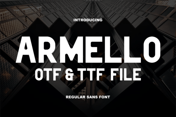Armello Font: A Bold Sans Serif for Modern Web Design