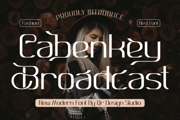 Cabenkey Broadcast: A Bold Sans Serif Font for Handmade Branding and Creative Designs