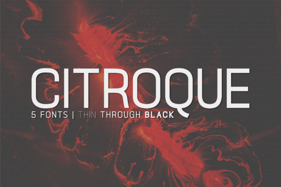 Citroque Sans Serif Font for Modern Web Design