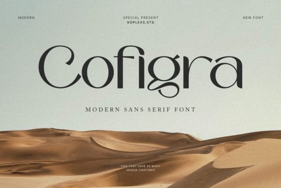Cofigra Font: Elevating Small Business Branding