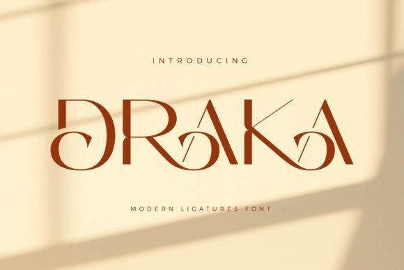Draka Font Review for Modern Campaign Design