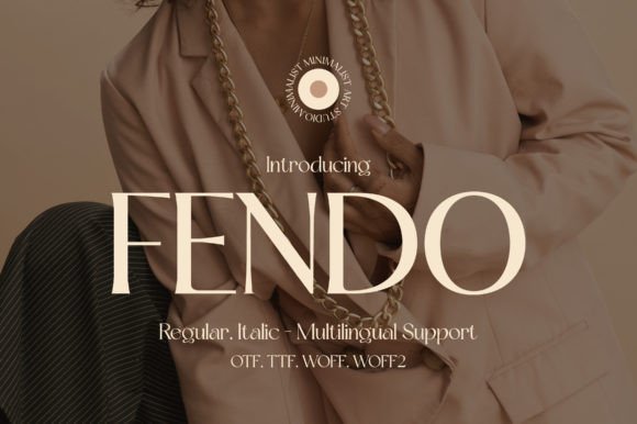 Fendo: A Sophisticated Serif Font for Elegant Branding and Design