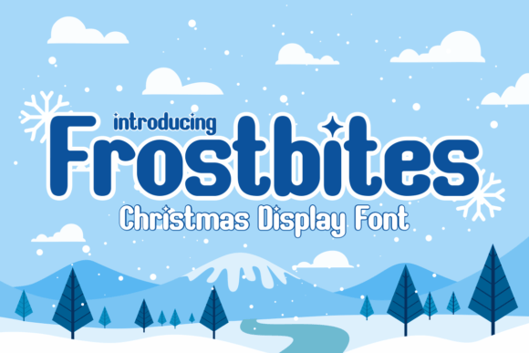 Frostbites Font Review: Elevating Holiday Brand Identity