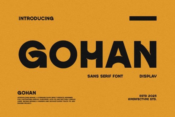 Gohan Font Review for Editorial Design