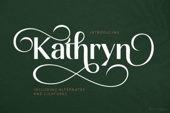 Kathryn: A Modern Sans Serif Font for Elegant Editorial Design