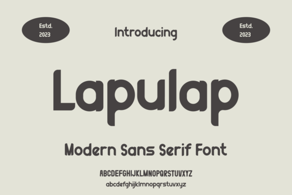 Lapulap: A Bold Display Font for High-Impact Brand Campaigns