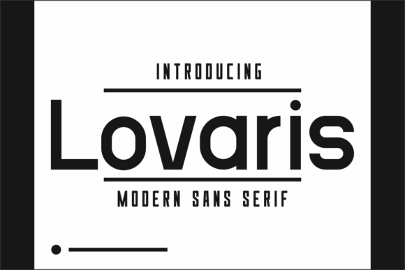 Lovaris Font: Professional Sans Serif for Small Business Branding