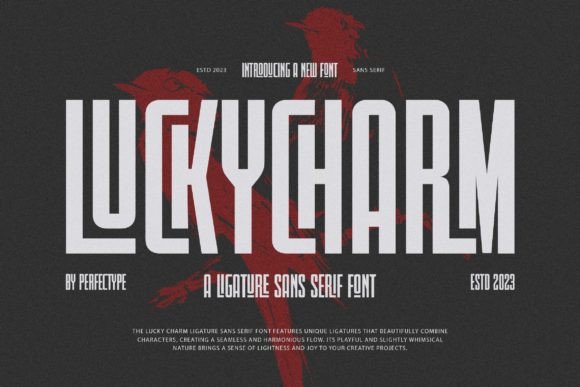 Lucky Charm: A Balanced Sans Serif Font for Modern Branding