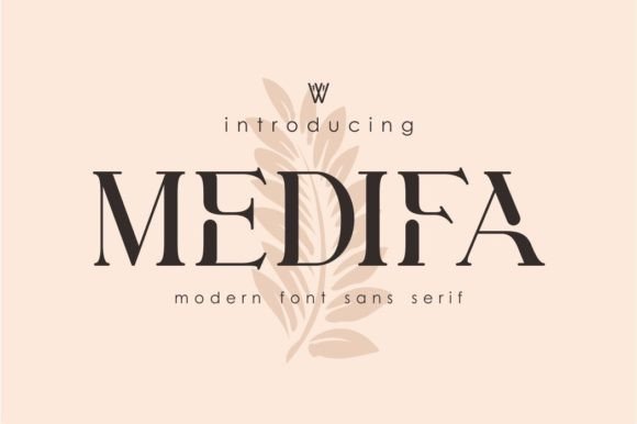 Medifa Font: Flexible Sans Serif for Digital Branding