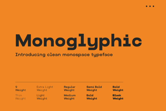 Monoglyphic Font: Editorial Clarity for Modern Layouts