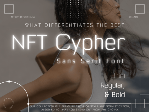 Nft Cypher Font: Elevate Small Business Branding