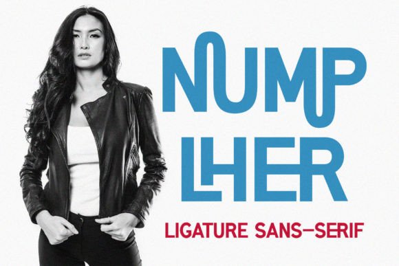 Numplher: A Modern Sans Serif Font for Handmade Labels, Invitations, and Packaging