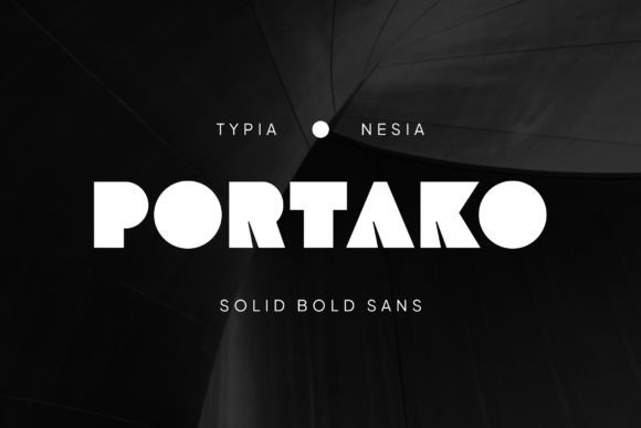 Portako Font: Elevating Small Business Brand Identity