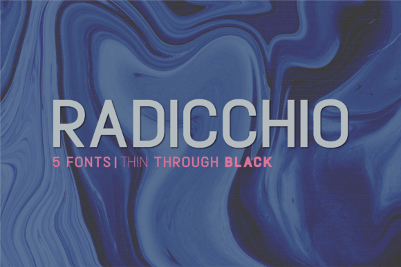 Radicchio Font: Elegant Sans Serif for Editorial Design