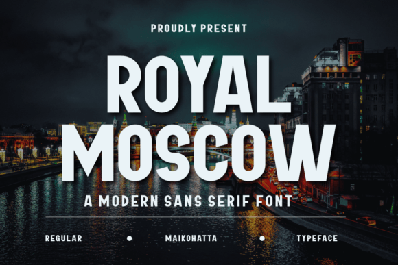 Royal Moscow Font: A Bold Sans Serif for Modern Branding