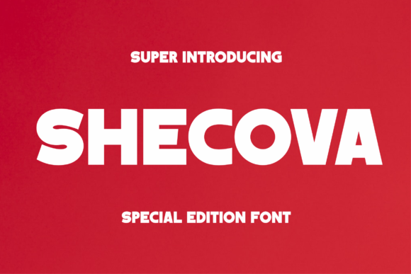 Shecova Font Review: Bold Serif for Brand Identity
