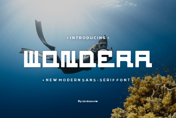 Wondera Font Review: Bold Sans Serif for Modern Branding