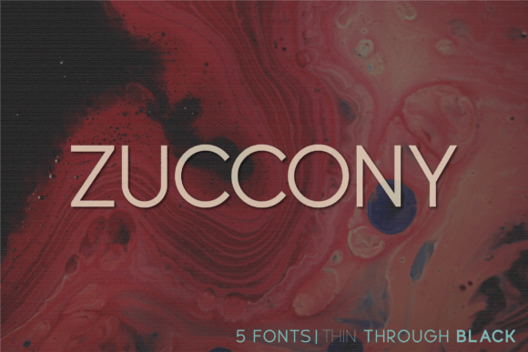 Zuccony Font: Elevating Small Business Brand Identity